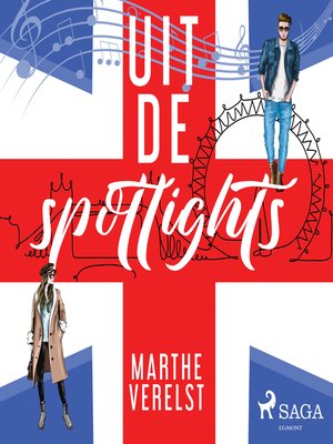 cover image of Uit de spotlights